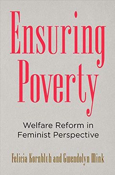 portada Ensuring Poverty: Welfare Reform in Feminist Perspective (en Inglés)