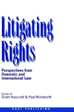 portada litigating rights: perspectives from domestic and international law (en Inglés)