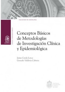 portada Conceptos Básicos de Metodologías de Investigación Clínica y Epidemiológica (in Spanish)