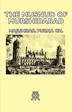 portada the musnud of murshidabad (en Inglés)