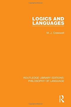 portada Logics and Languages: Volume 1 (Routledge Library Editions Phi)