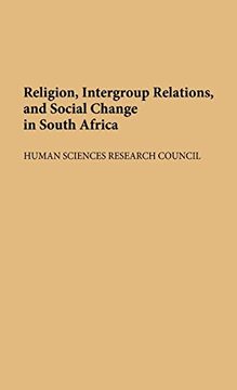 portada Religion, Intergroup Relations, and Social Change in South Africa (in English)