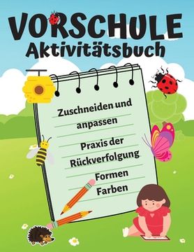 portada Lustiges Aktivitätenbuch für Kinder: Spaß Aktivität Arbeitsbuch Spiele für tägliches Lernen, Nachspuren üben, Ausschneiden und Zuordnen, Farben und Fo (in German)