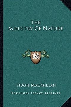 portada the ministry of nature (en Inglés)