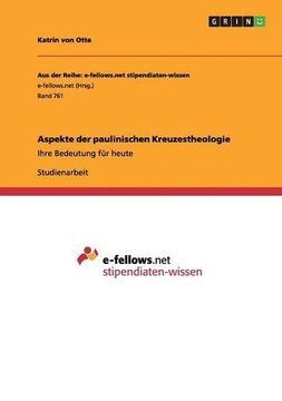 portada Aspekte der paulinischen Kreuzestheologie (German Edition)