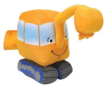 portada Merrymakers Little Excavator Peluche Juguete, Multi (in English)