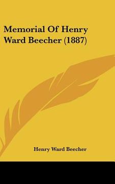 portada memorial of henry ward beecher (1887) (en Inglés)