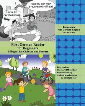 portada First German Reader for Beginners: Bilingual for Children and Parents with German-English translation (en Inglés)