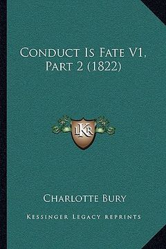 portada conduct is fate v1, part 2 (1822) (in English)