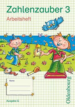portada Zahlenzauber 3 Ausgabe g Arbeitsheft: Mathematik für Grundschulen. Neuausgabe für Baden-Württemberg (en Alemán)