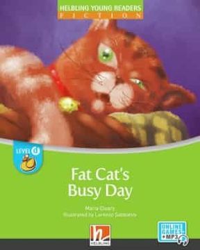 portada Helbling Young Readers (d) fat cat s Busy day + Ezone (en Inglés)