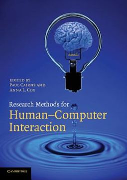 portada Research Methods for Human-Computer Interaction (en Inglés)