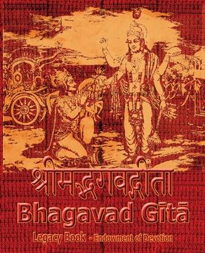 portada Bhagavad Gita Legacy Book - Endowment of Devotion: Embellish it with your Rama Namas & present it to someone you love (in English)
