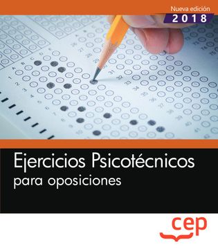 portada Ejercicios Psicotecnicos Para Oposiciones (in Spanish)