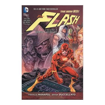 portada The Flash, Vol. 3: Gorilla Warfare (en Inglés)