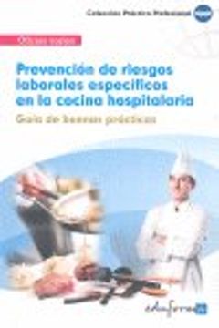 portada Prevención De Riesgos Laborales Específicos En La Cocina Hospitalaria. Guía De Buenas Prácticas