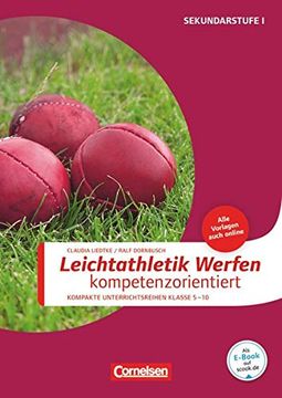 portada Sportarten: Leichtathletik Werfen Kompetenzorientiert: Kompakte Unterrichsreihen Klasse 5-10. Buch mit Kopiervorlagen Über Webcode (in German)