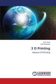 portada 3 D Printing (in English)
