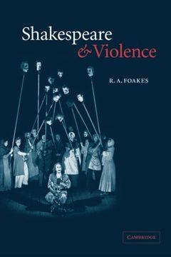 portada Shakespeare and Violence (en Inglés)