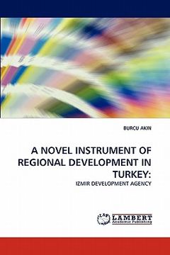 portada a novel instrument of regional development in turkey (en Inglés)
