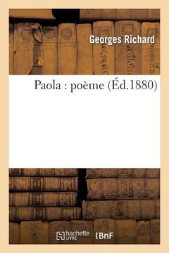 portada Paola: Poème (in French)