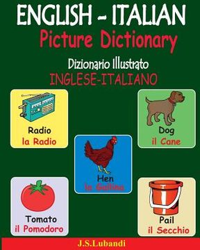 portada ENGLISH-ITALIAN Picture Dictionary (Dizionario Illustrato INGLESE-ITALIANO) (en Italiano)