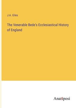 portada The Venerable Bede's Ecclesiastical History of England (en Inglés)