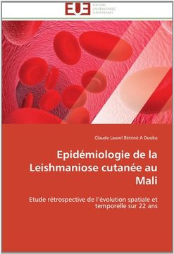 portada Epidemiologie de La Leishmaniose Cutanee Au Mali