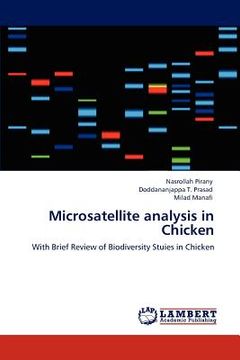 portada microsatellite analysis in chicken