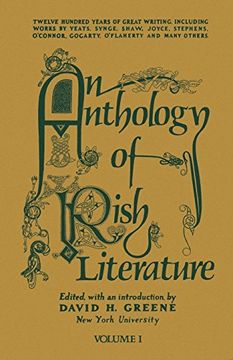 portada An Anthology of Irish Literature (Vol. 1) (en Inglés)