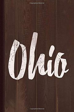 portada Ohio Journal Not: Blank Lined Ruled for Writing 6x9 110 Pages 
