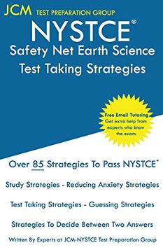portada Nystce Safety net Earth Science - Test Taking Strategies: Nystce 008 Exam - Free Online Tutoring - new 2020 Edition - the Latest Strategies to Pass Your Exam. (en Inglés)