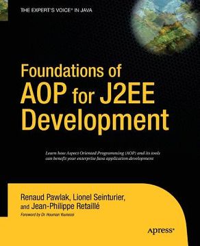 portada Foundations of Aop for J2ee Development (en Inglés)