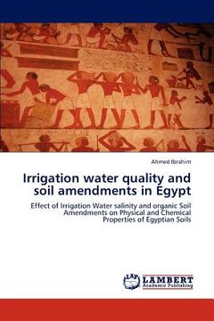 portada irrigation water quality and soil amendments in egypt (en Inglés)