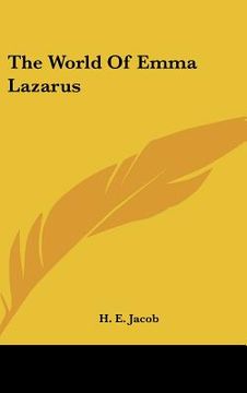 portada the world of emma lazarus (in English)