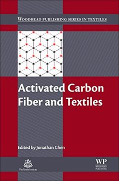 portada Activated Carbon Fiber and Textiles (Woodhead Publishing Series in Textiles) (en Inglés)