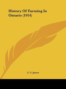 portada history of farming in ontario (1914) (in English)
