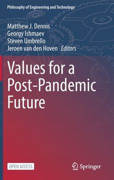 portada Values for a Post-Pandemic Future (in English)