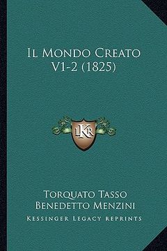 portada Il Mondo Creato V1-2 (1825) (en Italiano)