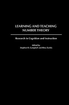 portada learning and teaching number theory: research in cognition and instruction (en Inglés)