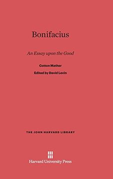 portada Bonifacius (John Harvard Library (Hardcover)) (in English)