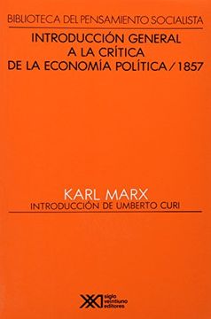 portada Introduccion General a la Critica de la Economia Politica 1857