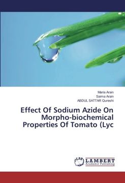 portada Effect Of Sodium Azide On Morpho-biochemical Properties Of Tomato (Lyc