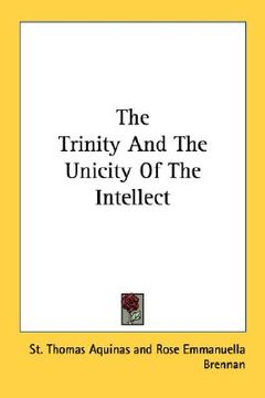 portada the trinity and the unicity of the intellect (in English)