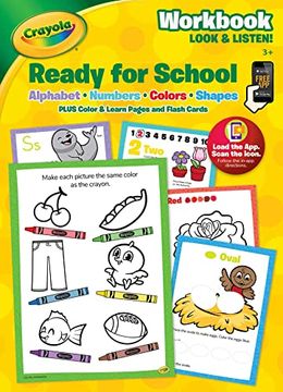 portada Crayola: Ready for School: Workbook Look & Listen (in English)