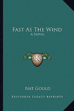 portada fast as the wind (en Inglés)