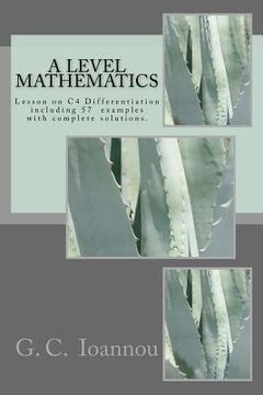portada A Level Mathematics: Lesson on C4 Differentiation (en Inglés)