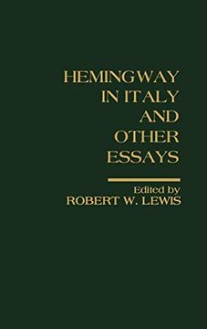 portada Hemingway in Italy and Other Essays: Critical Approaches (en Inglés)