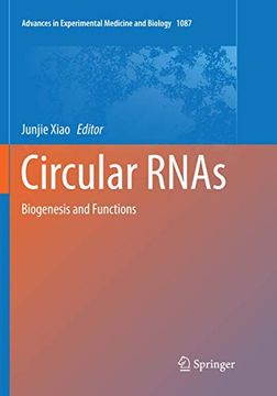 portada Circular Rnas: Biogenesis and Functions (in English)