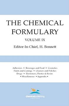 portada the chemical formulary, volume 9 (in English)